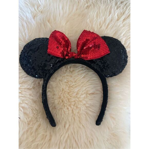 Minnie Mouse Sequined Ears - Picture 1 of 2